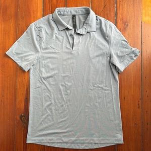 Lululemon Evolution Polo - Light Blue Medium